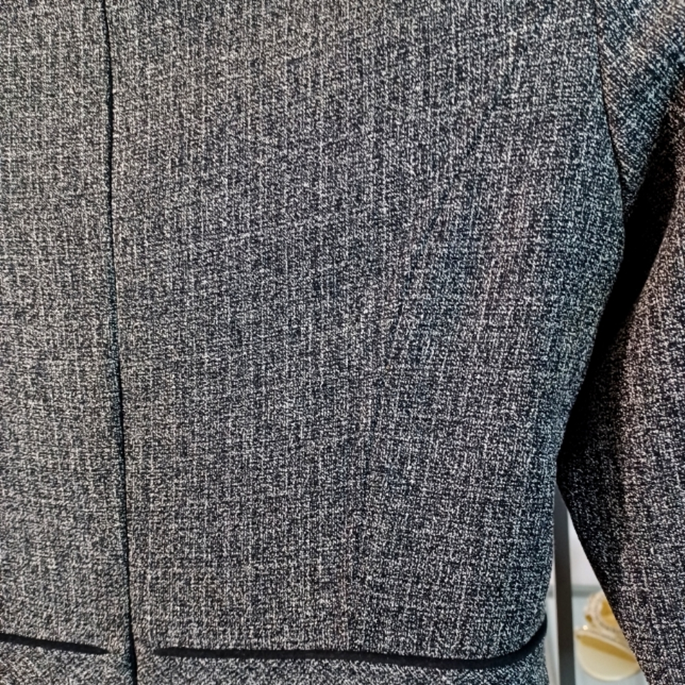 Vintage I.N. Studio San Fransico, Tailored Black/White Shift Dress, Size: 10 - Picture 11 of 14
